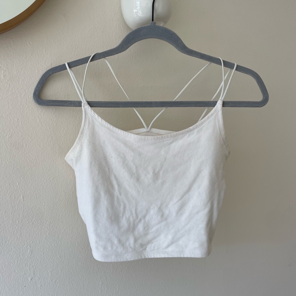Abercrombie & Fitch White Camisole Top